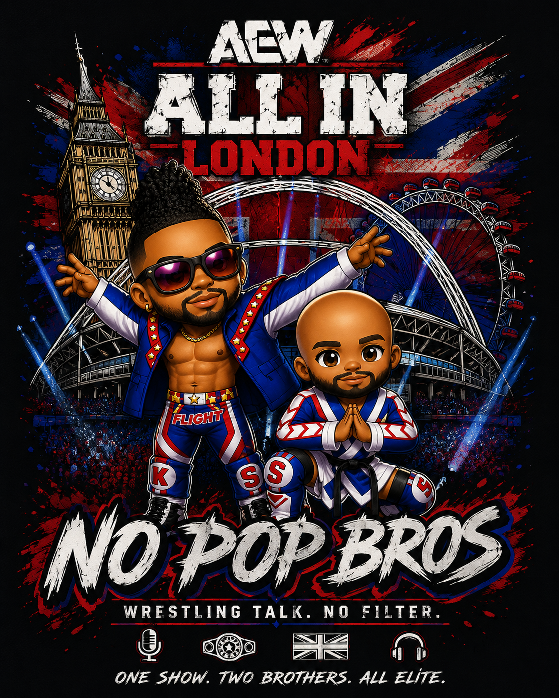 No Pop Bros — Wrestling Talk. No Filter.