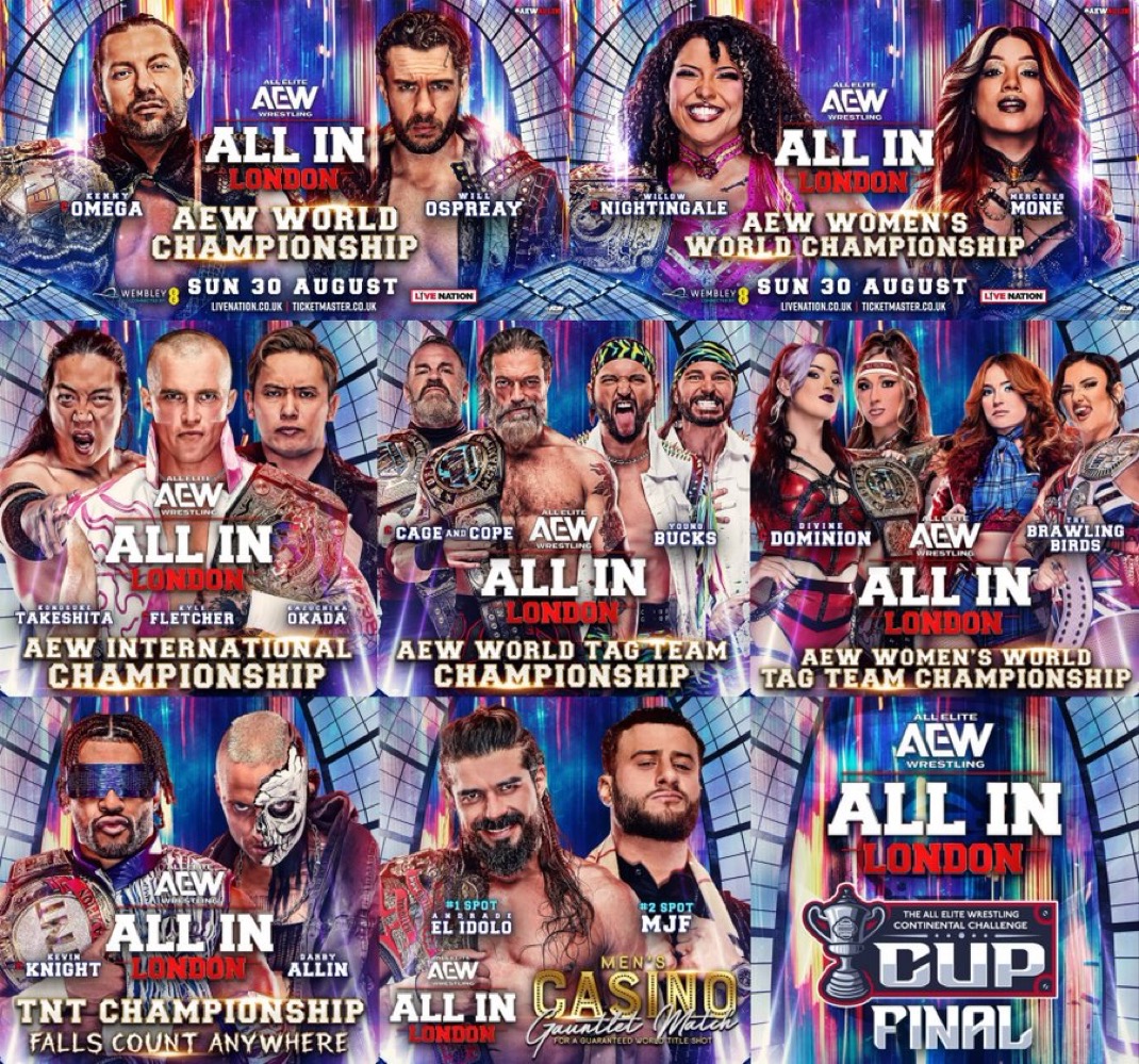 The full All In: London card